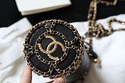Kitlife Chanel Mini Bucket Black Bag - 21x10cm - 2