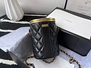 Kitlife Chanel Classic Bucket Bag Black and White - 4