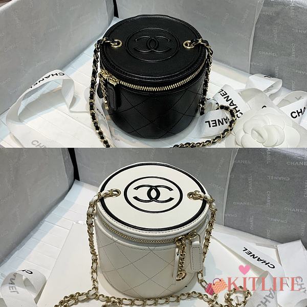 Kitlife Chanel Mini Chain Cosmetic Bag - 10x10x9cm  - 1