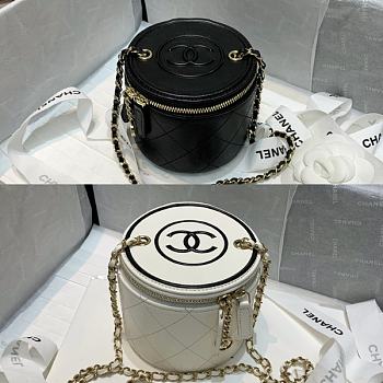 Kitlife Chanel Mini Chain Cosmetic Bag - 10x10x9cm 