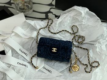 Kitlife Chanel Mini jewelry box small cylindrical - 11*6.5*5*cm