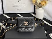 Kitlife Chanel Belt Bag Black and White - 5