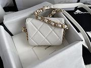 Kitlife Chanel Mini Flap Bag Chain Strap - 12x10x5cm - 4
