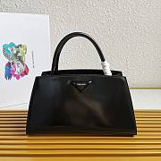 Kitlife Prada Brushed leather handbag black - 1BA327 - 33x18x13.5cm - 1