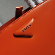 Kitlife Prada Brushed leather handbag orange - 1BA327 - 33x18x13.5cm - 6