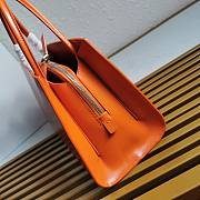 Kitlife Prada Brushed leather handbag orange - 1BA327 - 33x18x13.5cm - 3