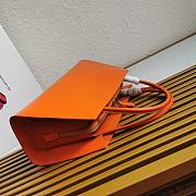 Kitlife Prada Brushed leather handbag orange - 1BA327 - 33x18x13.5cm - 2