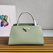 Kitlife Prada Brushed leather handbag mint - 1BA327 - 33x18x13.5cm - 1