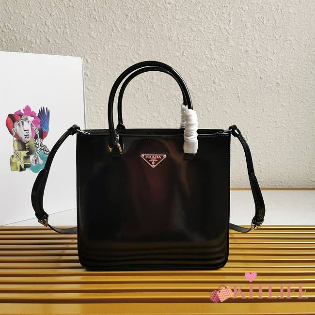 Prada Counter New Medium Handbag Black - 25X23X6CM - 1