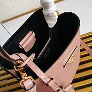 Kitlife Prada Small Saffiano Leather Prada Panier Bag Powder Pink - 1BA217 - 17x18X10.5 - 6