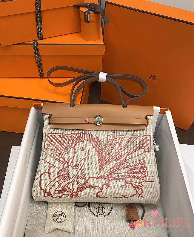 Kitlife Hermes Herbag Pegase Pop Brown - 31x25x10cm - 1