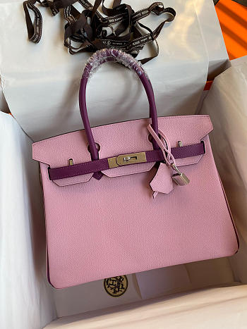 Kitlife Hermes Birkin Epsom Leather Pink - 30cm 