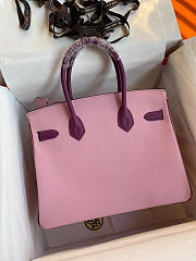 Kitlife Hermes Birkin Epsom Leather Pink - 30cm  - 4