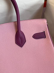 Kitlife Hermes Birkin Epsom Leather Pink - 30cm  - 2