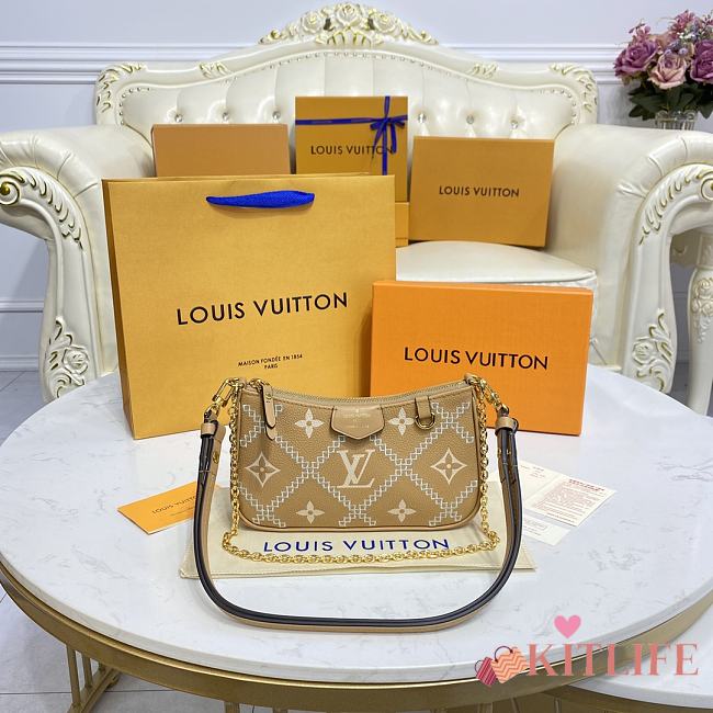 Kitlife Louis Vuitton Easy Pouch On Strap Brown - M81066 - 19 x 11.5 x 3 - 1