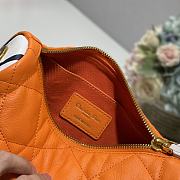 Kitlife Dior Small Vibe Hobo Bag Orange - M7200O - 20 x 15 x 7 cm - 5