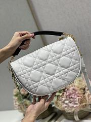 Kitlife Dior Small Vibe Hobo Bag White - M7200O - 29×20×9cm - 1