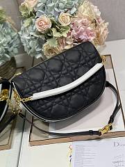 Kitlife Dior Small Vibe Hobo Bag Black - M7200O - 29×20×9cm - 3