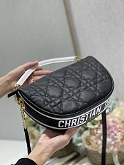 Kitlife Dior Small Vibe Hobo Bag Black - M7200O - 29×20×9cm - 2