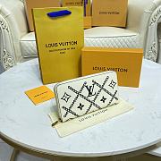 Kitlife Louis Vuitton Zippy Wallet White - M81138 - 19.5x10.5x2.5cm - 6