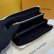 Kitlife Louis Vuitton Zippy Wallet White - M81138 - 19.5x10.5x2.5cm - 4