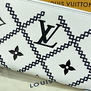 Kitlife Louis Vuitton Zippy Wallet White - M81138 - 19.5x10.5x2.5cm - 3