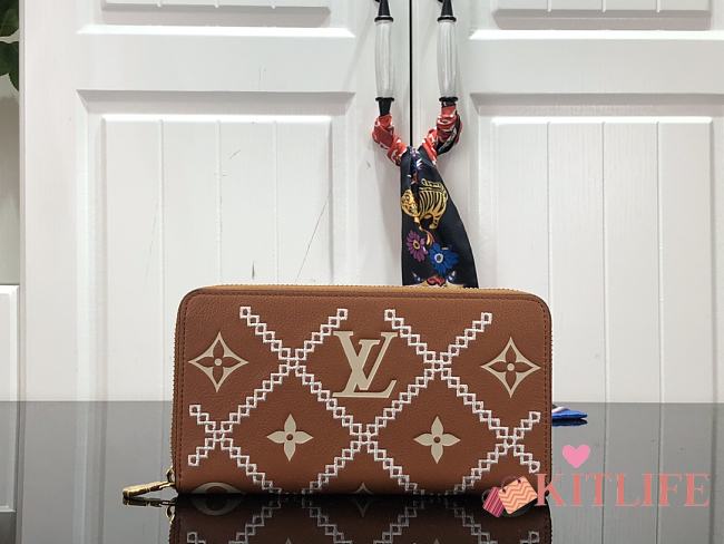 Kitlife Louis Vuitton Zippy Wallet Brown - M81138 - 19.5x10.5x2.5cm - 1