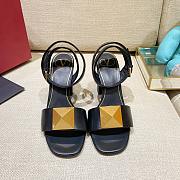 Kitlife Valentino One Stud Sandal Black 90MM (Size EU35-43) - 1