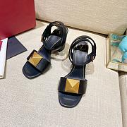Kitlife Valentino One Stud Sandal Black 90MM (Size EU35-43) - 3