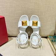 Kitlife Valentino One Stud Sandal White 90MM (Size EU35-43) - 6