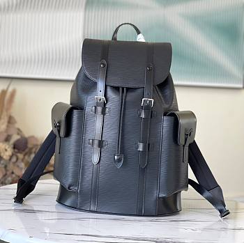 Kitlife Louis Vuitton Christopher backpack black - M41079 - 26.0 x 47.0 x 13.0 cm