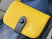 Kitlife Louis Vuitton Christopher backpack blue - M41079 - 26.0 x 47.0 x 13.0 cm - 3