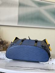 Kitlife Louis Vuitton Christopher backpack blue - M41079 - 26.0 x 47.0 x 13.0 cm - 5