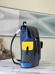 Kitlife Louis Vuitton Christopher backpack blue - M41079 - 26.0 x 47.0 x 13.0 cm - 6