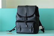 Kitlife Louis Vuitton Christopher backpack black refined brushstroke - M58644 - 30 x 42 x 17 cm - 1