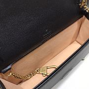 Kitlife Gucci GG Marmont Mini Bag Black - 488426 - 18x10x5cm - 4