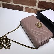 Kitlife Gucci GG Marmont Mini Bag Nude - 488426 - 18x10x5cm - 6