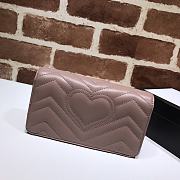 Kitlife Gucci GG Marmont Mini Bag Nude - 488426 - 18x10x5cm - 3