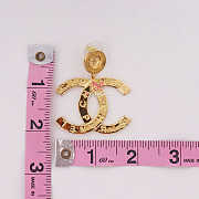 Kitlife Chanel Paris Button Earrings - 5