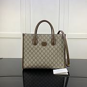 Kitlife Gucci Small Tote Bag Canvas GG Supreme - 659983 - 31x26.5x14cm - 1