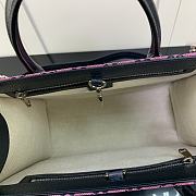 Kitlife Gucci Small Tote Bag Canvas GG Supreme Pink - 659983 - 31x26.5x14cm - 6