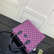 Kitlife Gucci Small Tote Bag Canvas GG Supreme Pink - 659983 - 31x26.5x14cm - 3