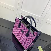 Kitlife Gucci Small Tote Bag Canvas GG Supreme Pink - 659983 - 31x26.5x14cm - 2