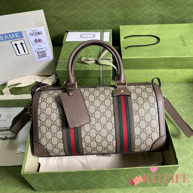 Kitlife Gucci Vintage Small Travel Bag - 645017 - 36*20*14.5cm - 1