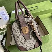 Kitlife Gucci Vintage Small Travel Bag - 645017 - 36*20*14.5cm - 6