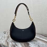 Kitlife Celine Ava Strap Medium Bag Black - 24 X 13 X 7 cm - 1