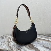 Kitlife Celine Ava Strap Medium Bag Black - 24 X 13 X 7 cm - 5