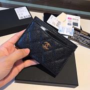 Kitlife Chanel Black Caviar Card Holder  - 4