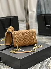 Kitlife YSL Envelope Caviar Taupe/Dark Natural - 528286 - 21×13×6cm - 3