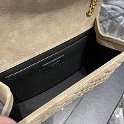 Kitlife YSL Envelope Cavier Frosted Cowhide Golden Hardware Beige – 487206 – 24×17.5×6 cm - 3